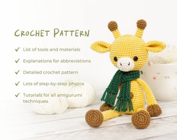 Crochet Giraffe Pattern