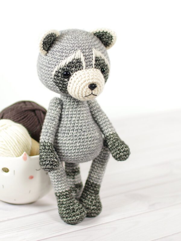 Crochet Pattern - Amigurumi Raccoon