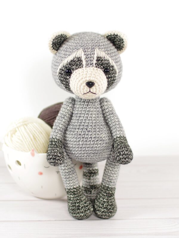 Crochet Pattern - Amigurumi Raccoon