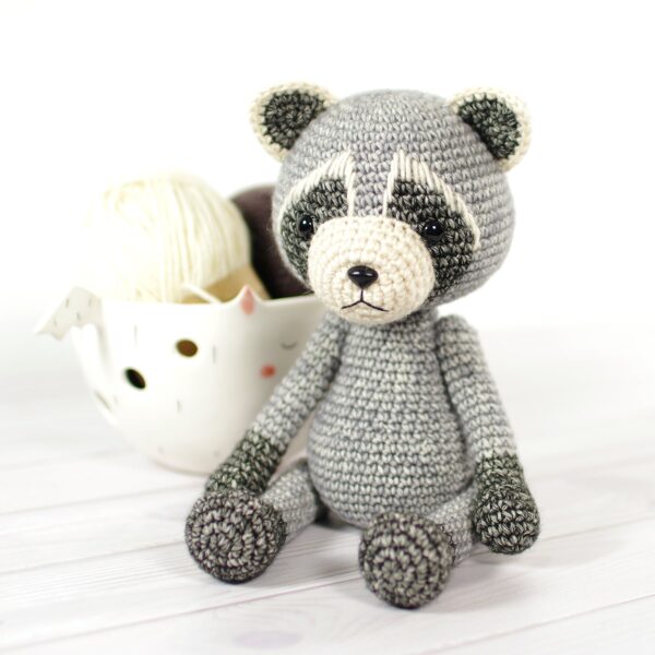 Crochet Pattern - Amigurumi Raccoon