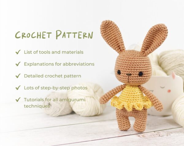 Crochet Pattern - Ballerina Bunny