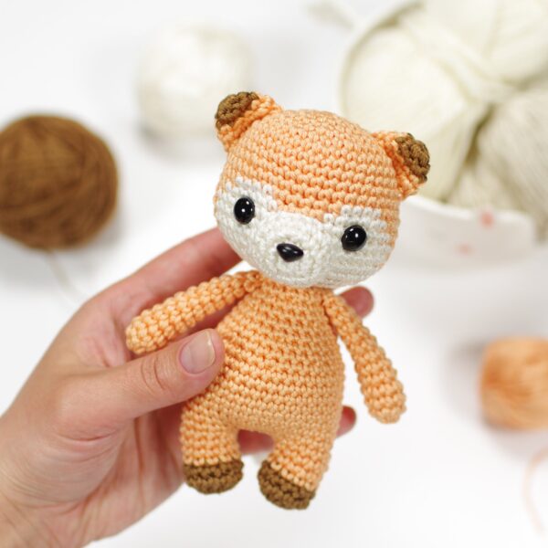Crochet Pattern - Friendly Little Fox
