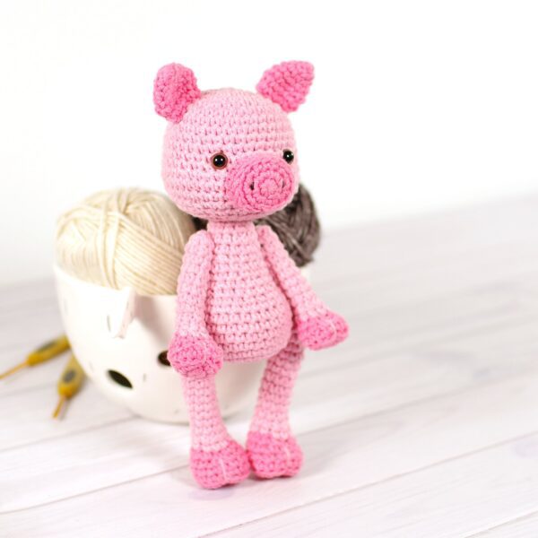 Crochet Pattern - Quincy the Small Piglet