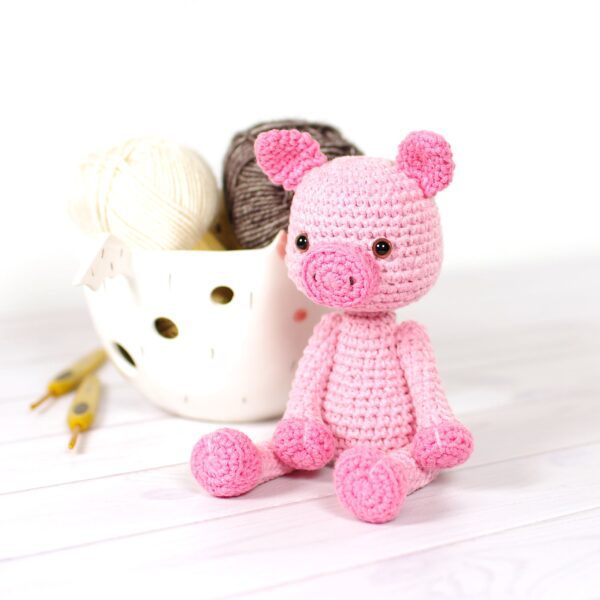 Crochet Pattern - Quincy the Small Piglet