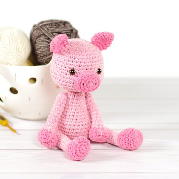 Crochet Pattern - Quincy the Small Piglet