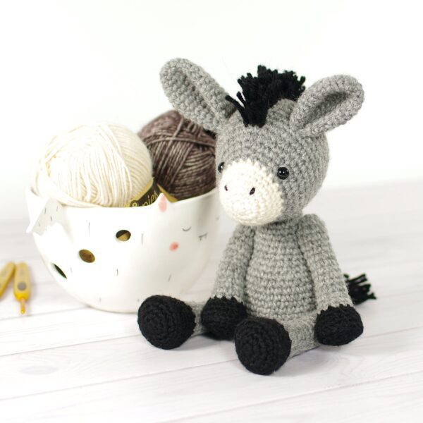 Crochet Pattern - Small Donkey