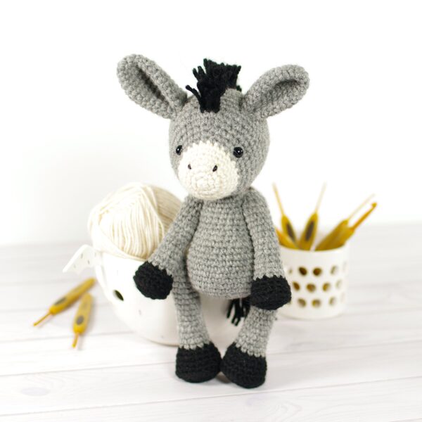 Crochet Pattern - Small Donkey
