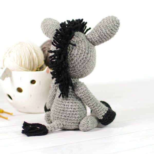 Crochet Pattern - Small Donkey