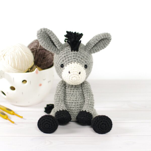 Crochet Pattern - Small Donkey