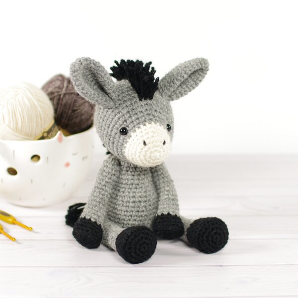 Crochet Pattern - Small Donkey