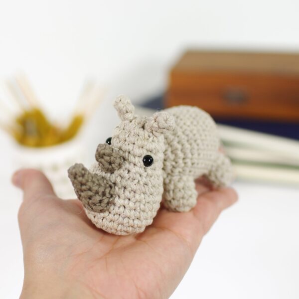 Crochet Pattern - Small Rhino