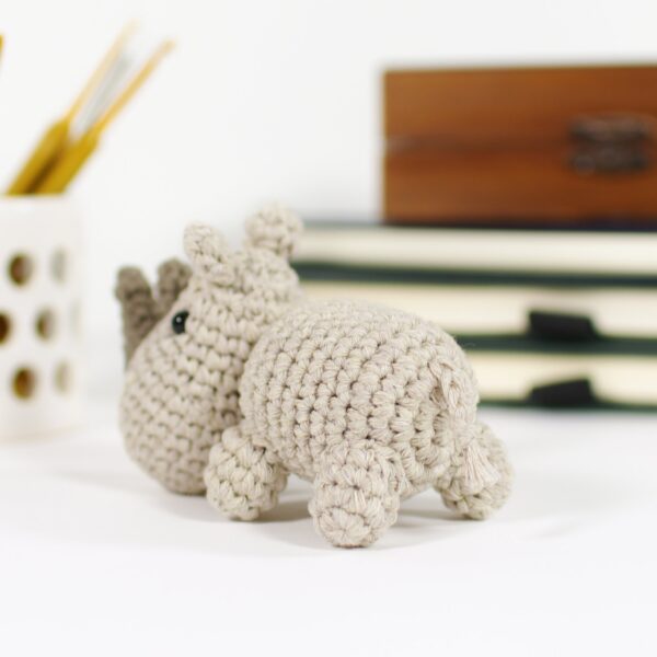 Crochet Pattern - Small Rhino