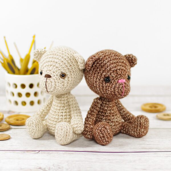 Crochet Pattern - Small Teddy Bear