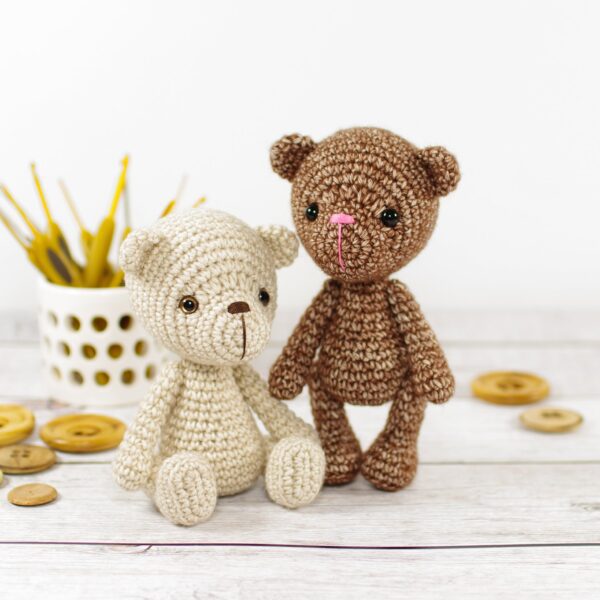 Crochet Pattern - Small Teddy Bear
