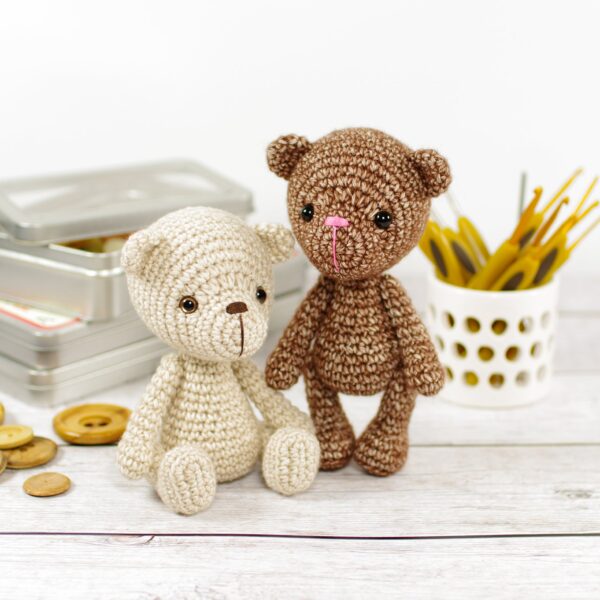 Crochet Pattern - Small Teddy Bear