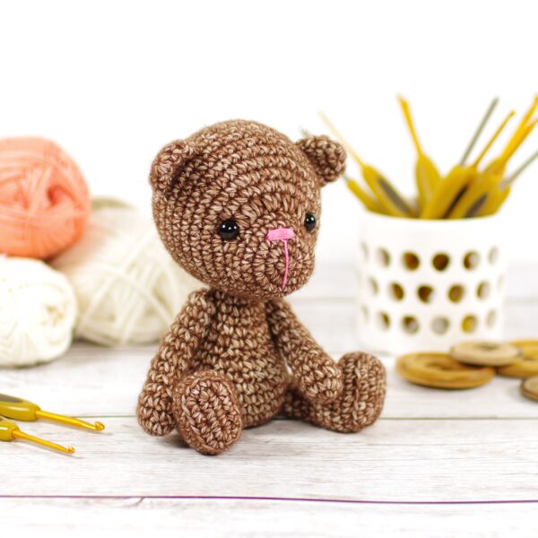 Crochet Pattern - Small Teddy Bear