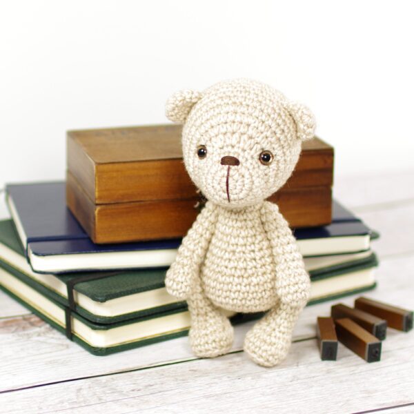 Crochet Pattern - Small Teddy Bear