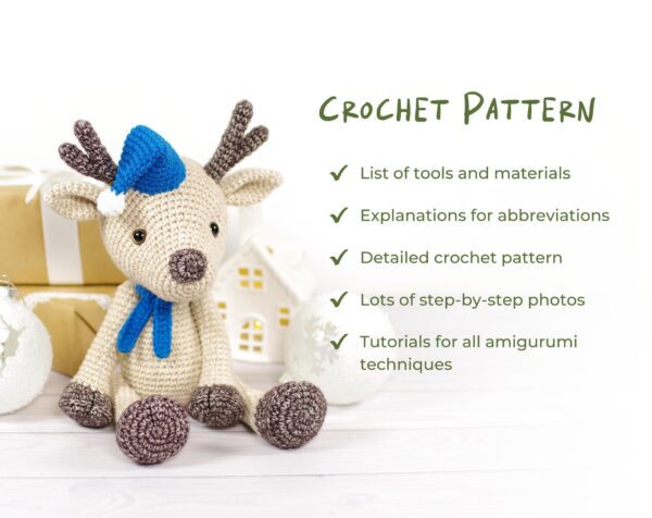 Reindeer Crochet Pattern