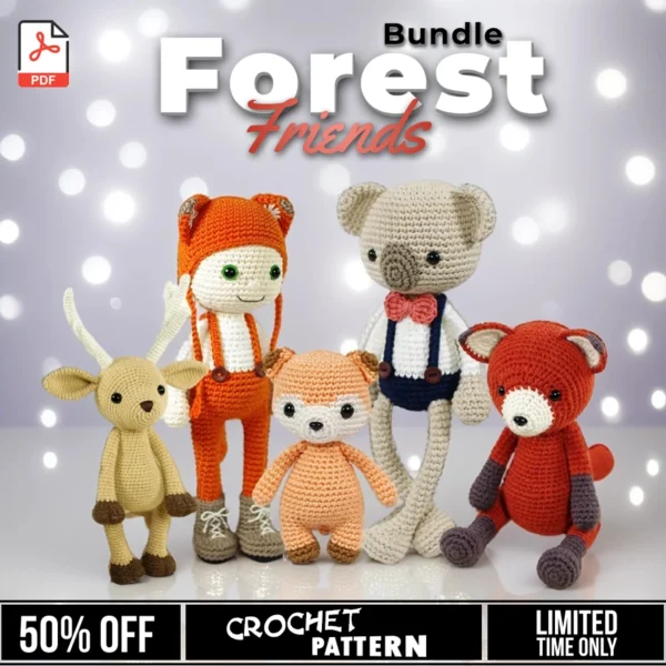 6 in 1 Forest Friends Bundle