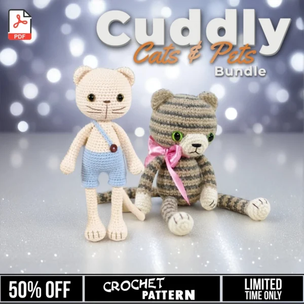 2 in 1 Cuddly Cats & Pets Bundle